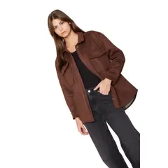 JACINTA TIENDA - Chaqueta Brook café