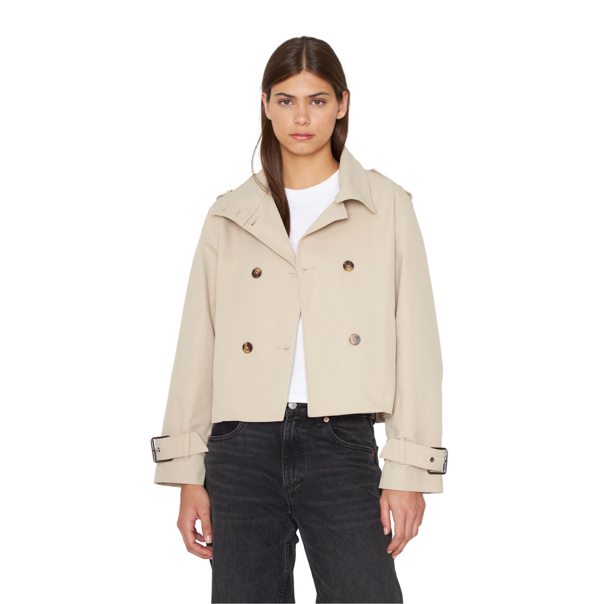 JACINTA TIENDA - Trench Coat Owen crudo Jacinta Tienda