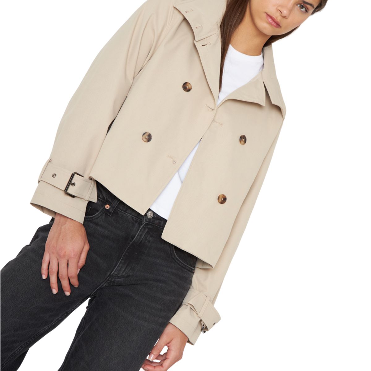 JACINTA TIENDA - Trench Coat Owen crudo Jacinta Tienda