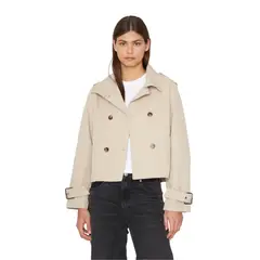 JACINTA TIENDA - Trench Coat Owen crudo