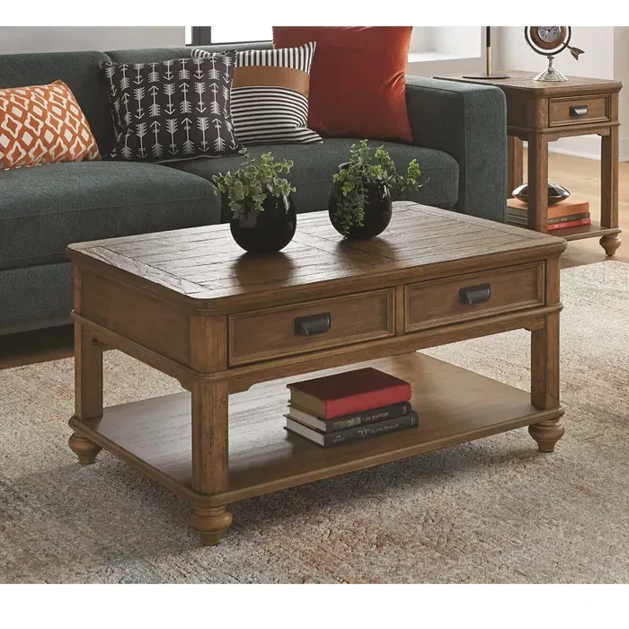 Mesa de Centro Flynter Antique Brown