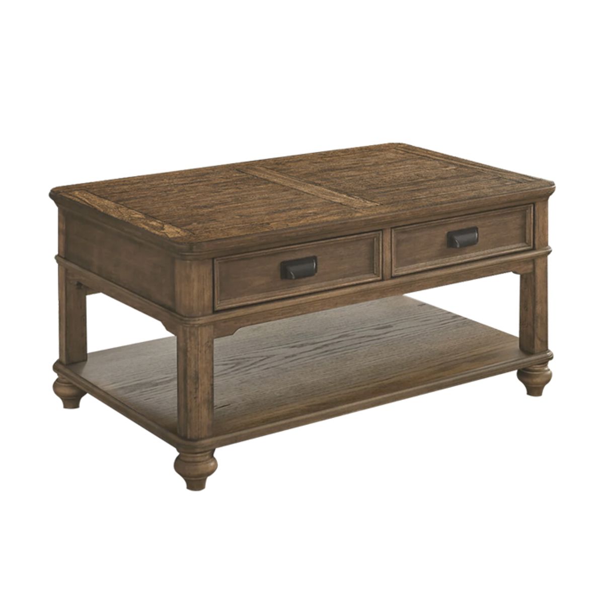 MSA MUEBLES SANTA ANA - Mesa de Centro Flynter Antique Brown