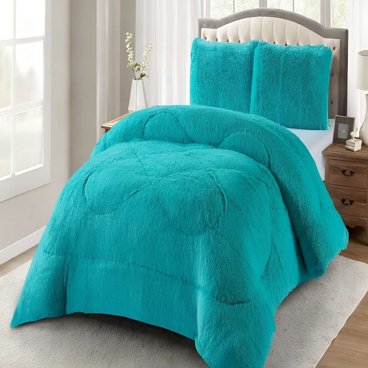 GENERICO - COBERTORES DE PELUDOS CON CHIPORRO KING 250X270CM CALIPSO