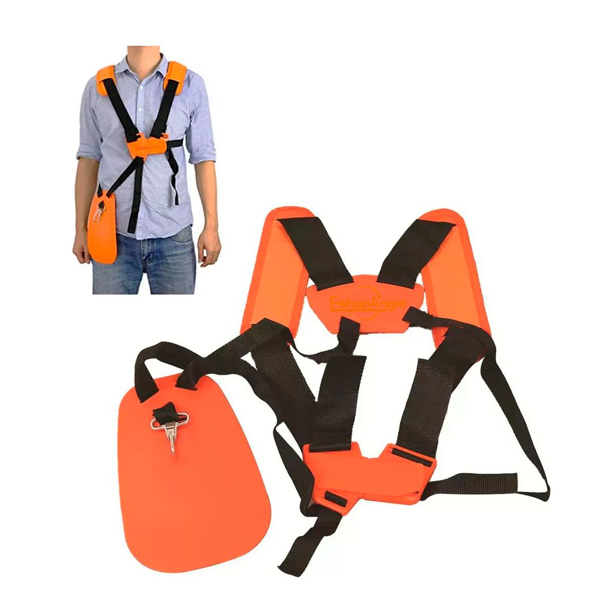 OFERTABKN - Arnes Profesional Doble Hombro Para Recortadora Orilladora
