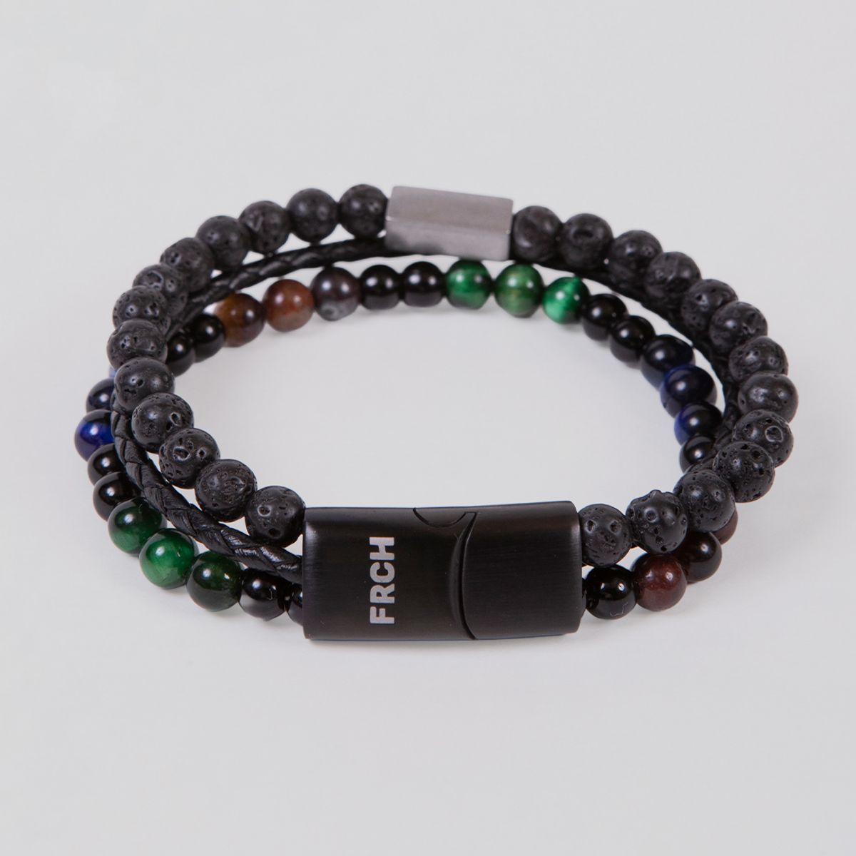 FEROUCH - Pulsera Kansas Black Ferouch