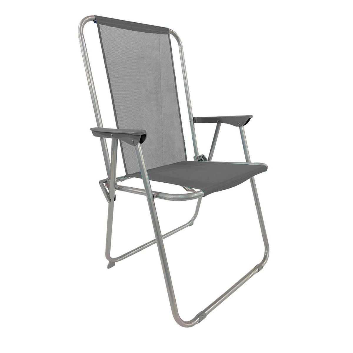 NORTH PAK - Silla de Playa Gray Beach Gris 88x54x47cm NorthPak
