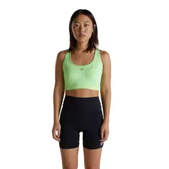 NEW BALANCE - Peto Running Mujer Essential Run Verde