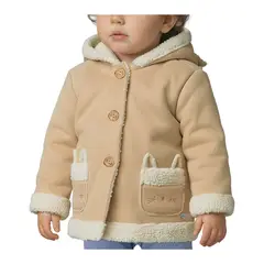EXCEPTION - Chaqueta Tipo Gamuza Interior Chiporro Bebé Niña