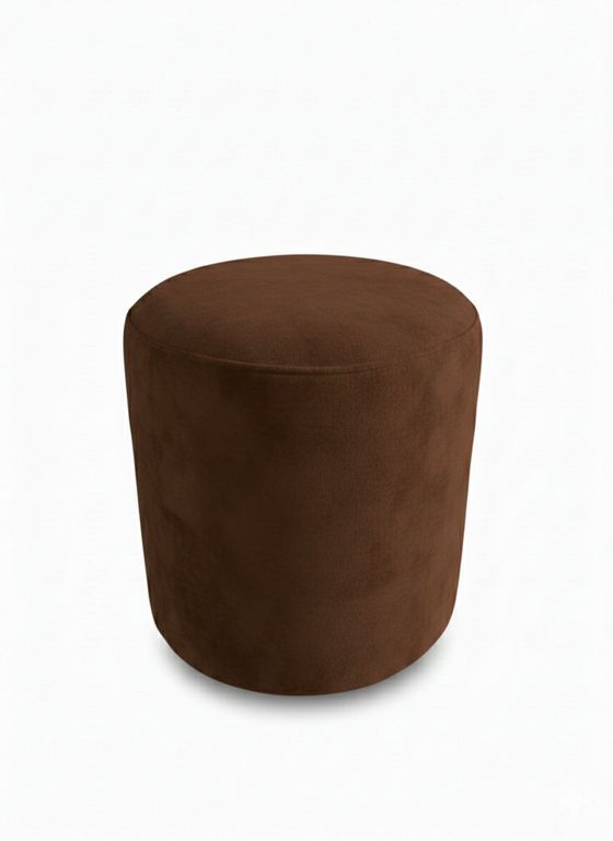 PUFF REDONDO CHOCOLATE FELPA Chocolate