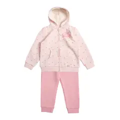 EXCEPTION - Conjunto Polerón y Pantalón Buzo Franela Bebé Niña