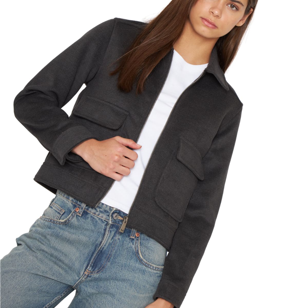 JACINTA TIENDA - Chaqueta Jude gris Jacinta Tienda