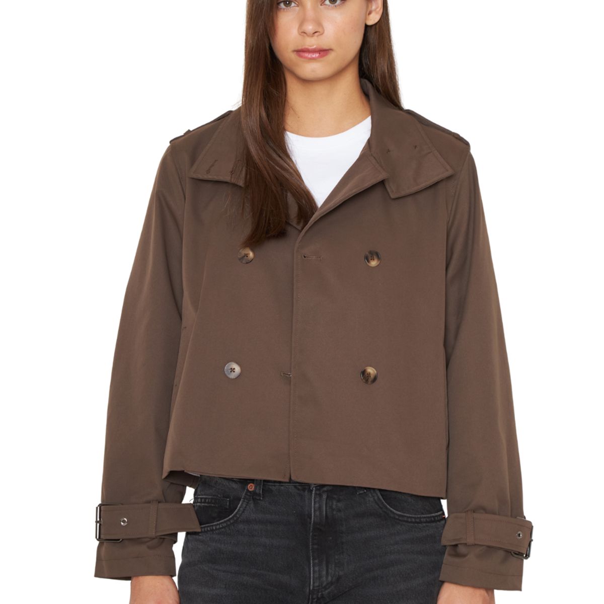 JACINTA TIENDA - Trench Coat Owen chocolate Jacinta Tienda