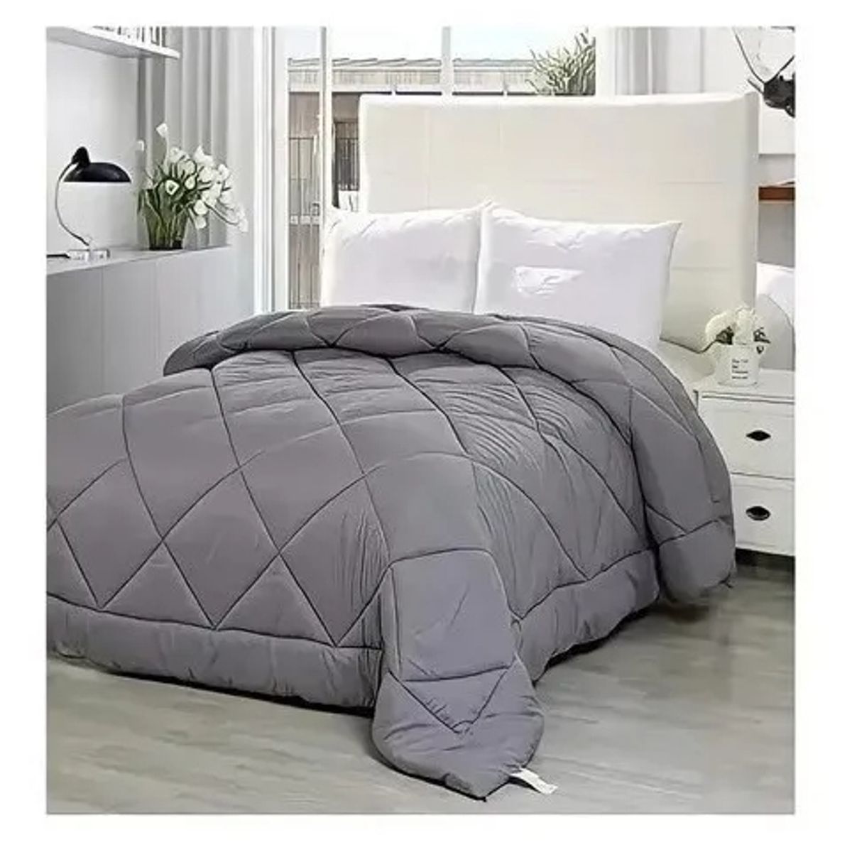 GENERICO - Plumón Nórdico 2 Plazas 200x230 cm – Cálido, Esponjoso y Confortable para Invierno