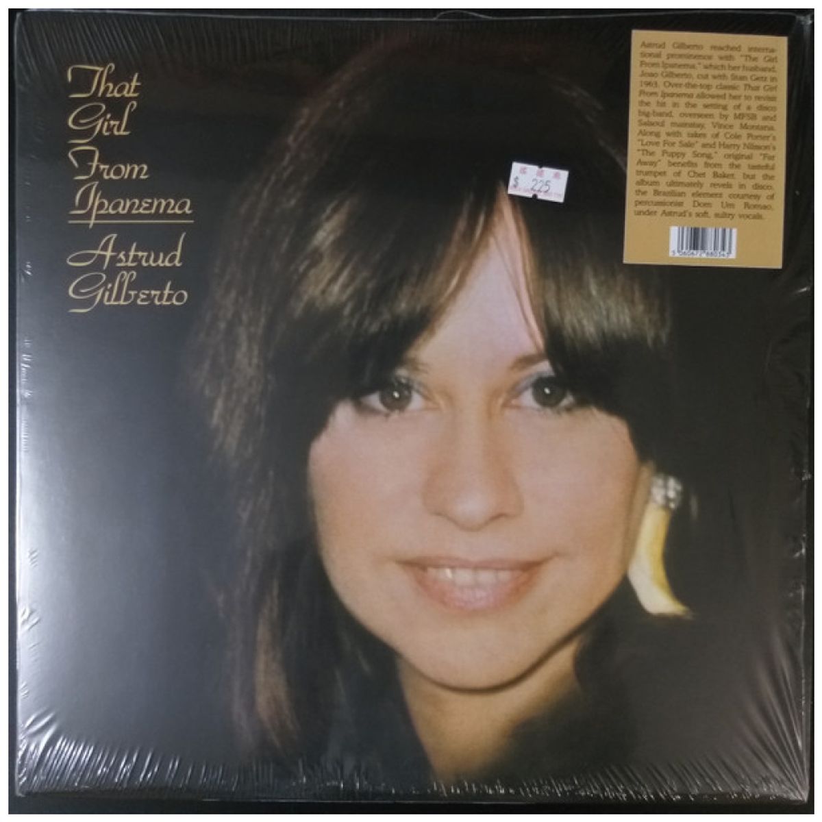HITWAY MUSIC - ASTRUD GILBERTO - THAT GIRL FROM IPANEMA - VINILO