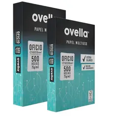 GENERICO - PACK 2 Resma de Papel tamaño Oficio OVELLA