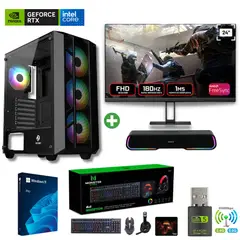 AMD CORP - Pc Gamer Intel i5-12400F- 16GB - RTX 5060TI - 1TB Parlante + Monitor 24 PRO
