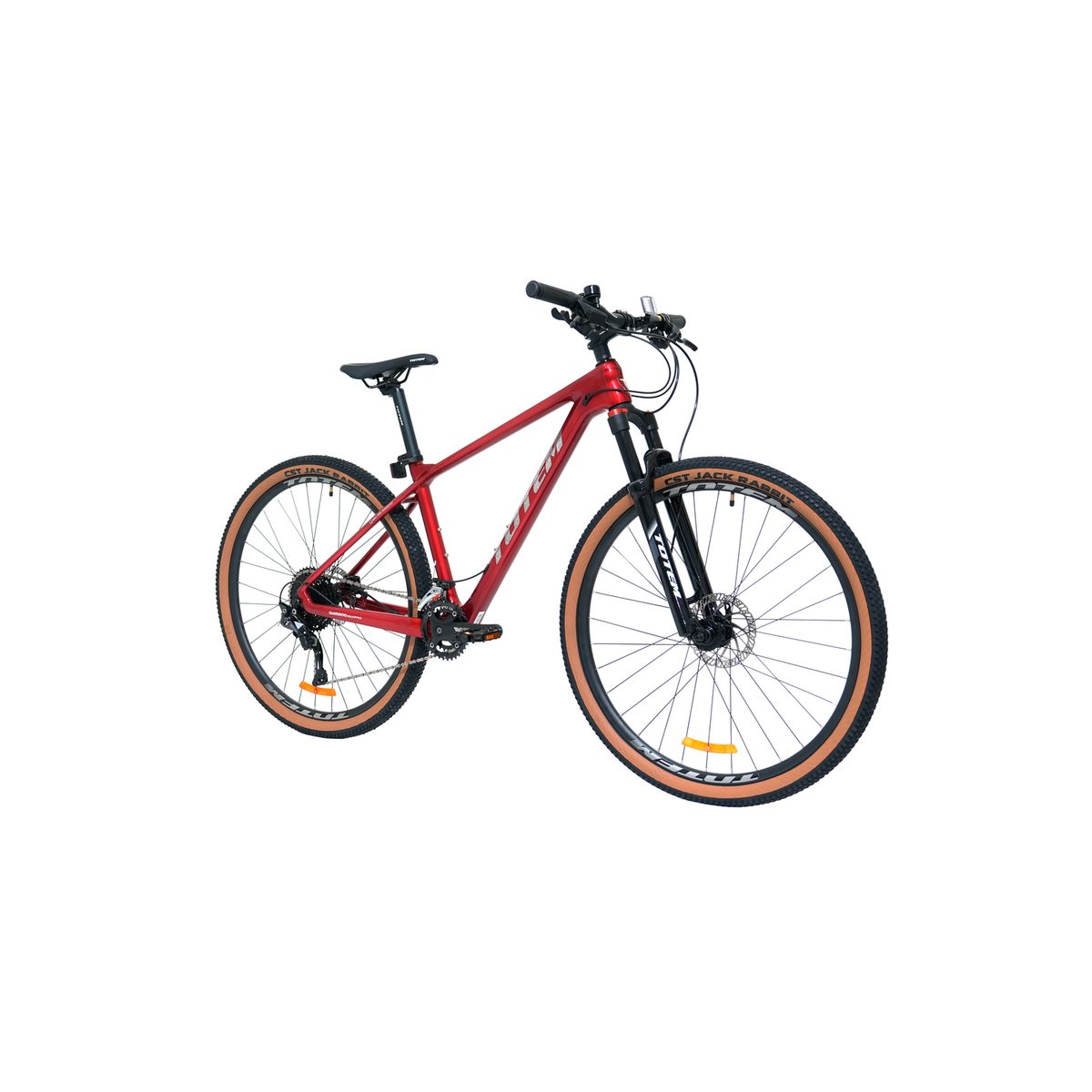 TOTEM - BICICLETA TOTEM MTB CARBONO PEGASUS ARO 29X16 ROJO