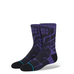 STANCE - Sock Kids Black Panther Yibambe Purple