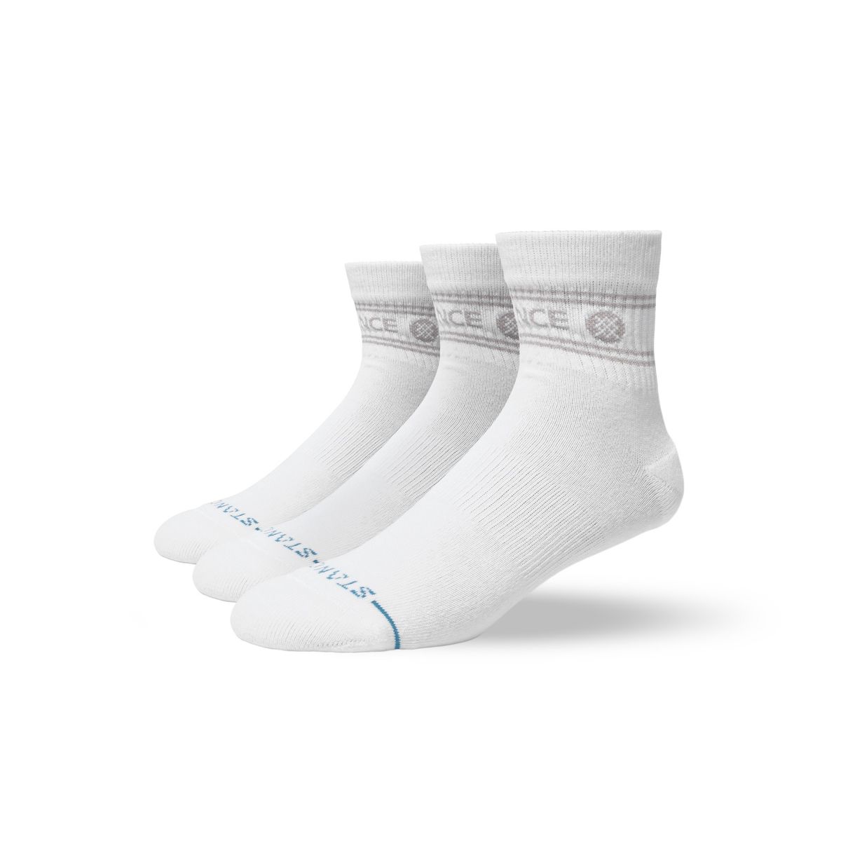 STANCE - Stance Sock 3 Pack Quarter Vital White
