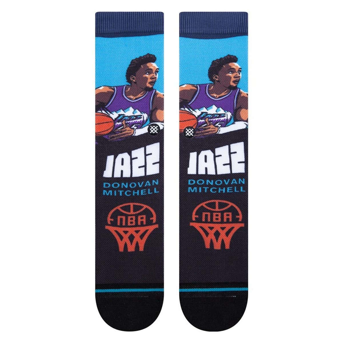 STANCE - Stance Sock Graded Donovan Mitchell Blue