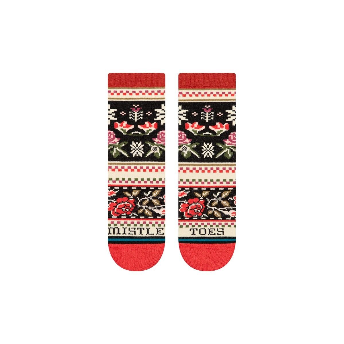 STANCE - Stance Sock Kids Mistling Toes Black Red