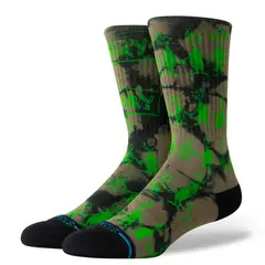 STANCE - Sock Grinch Down in Whoville Crew Black