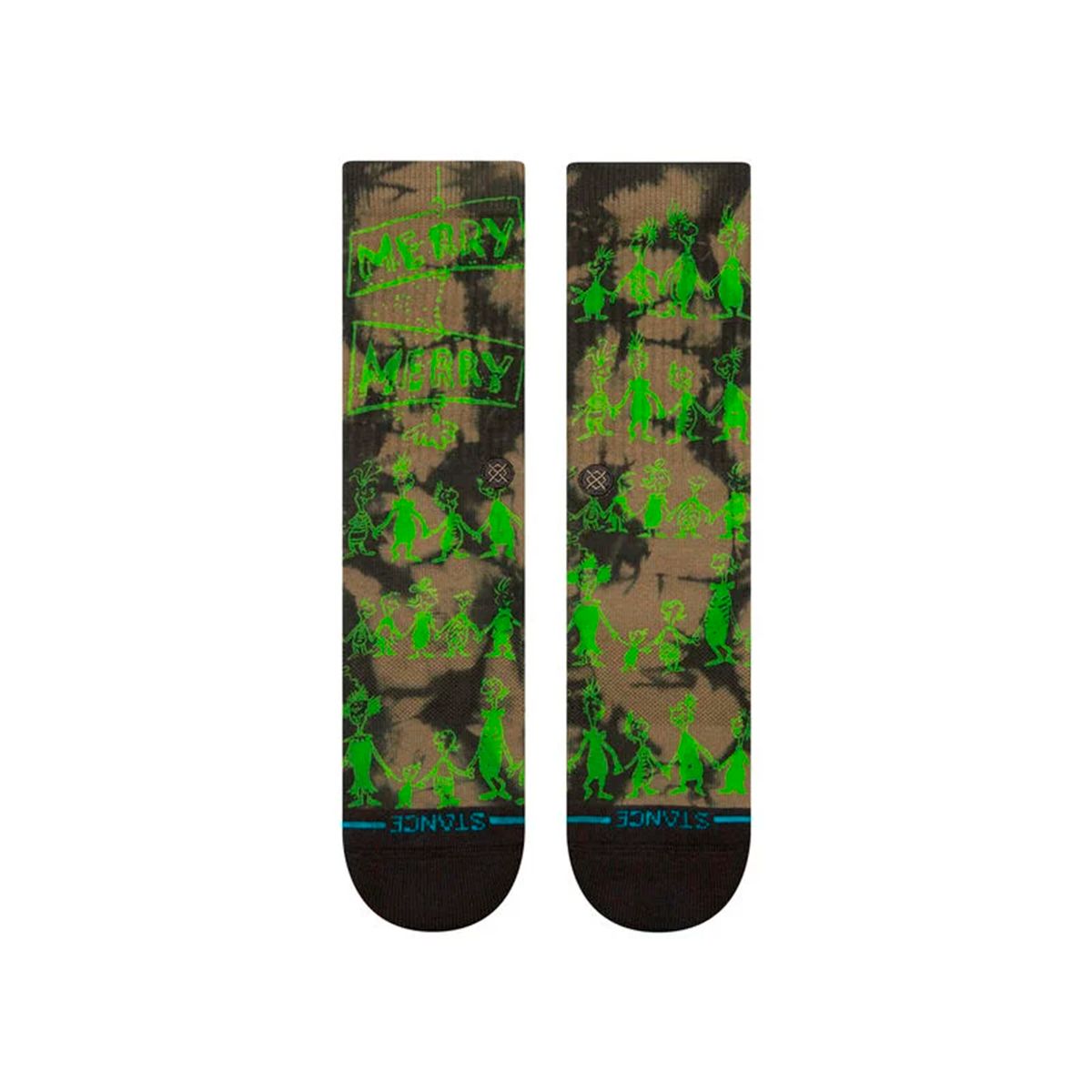 STANCE - Stance Sock Grinch Down in Whoville Crew Black