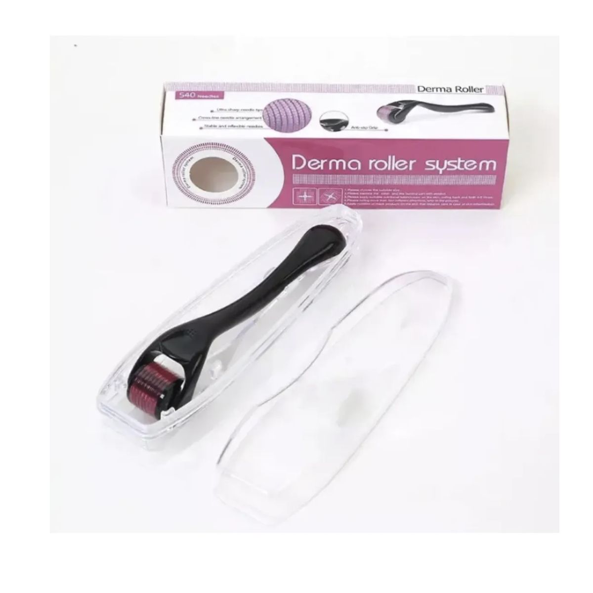 GENERICO - Derma Roller Rodillo Estimulador Crecimiento 2.0MM