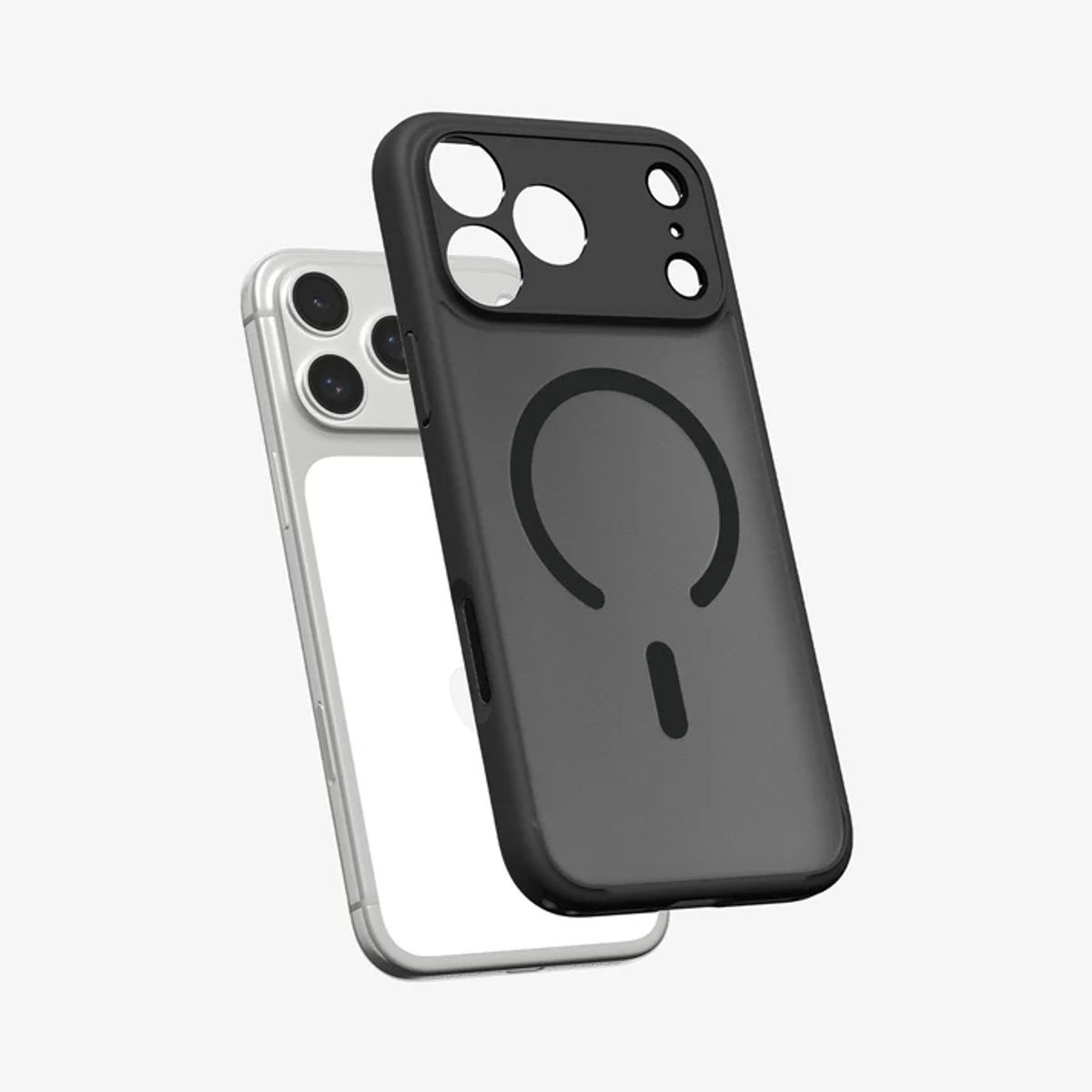 SPIGEN - Carcasa Para iPhone 17 Pro Marca Spigen Transparente/Negro Magsafe