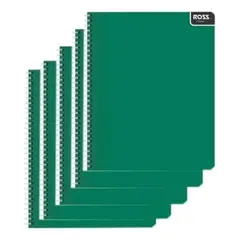 GENERICO - Pack 10 Cuadernos Universitario Ross Unicolor Croquis Surtido