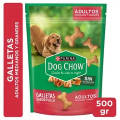 PURINA - Galletas Snack De Pollo Dog Chow 500g