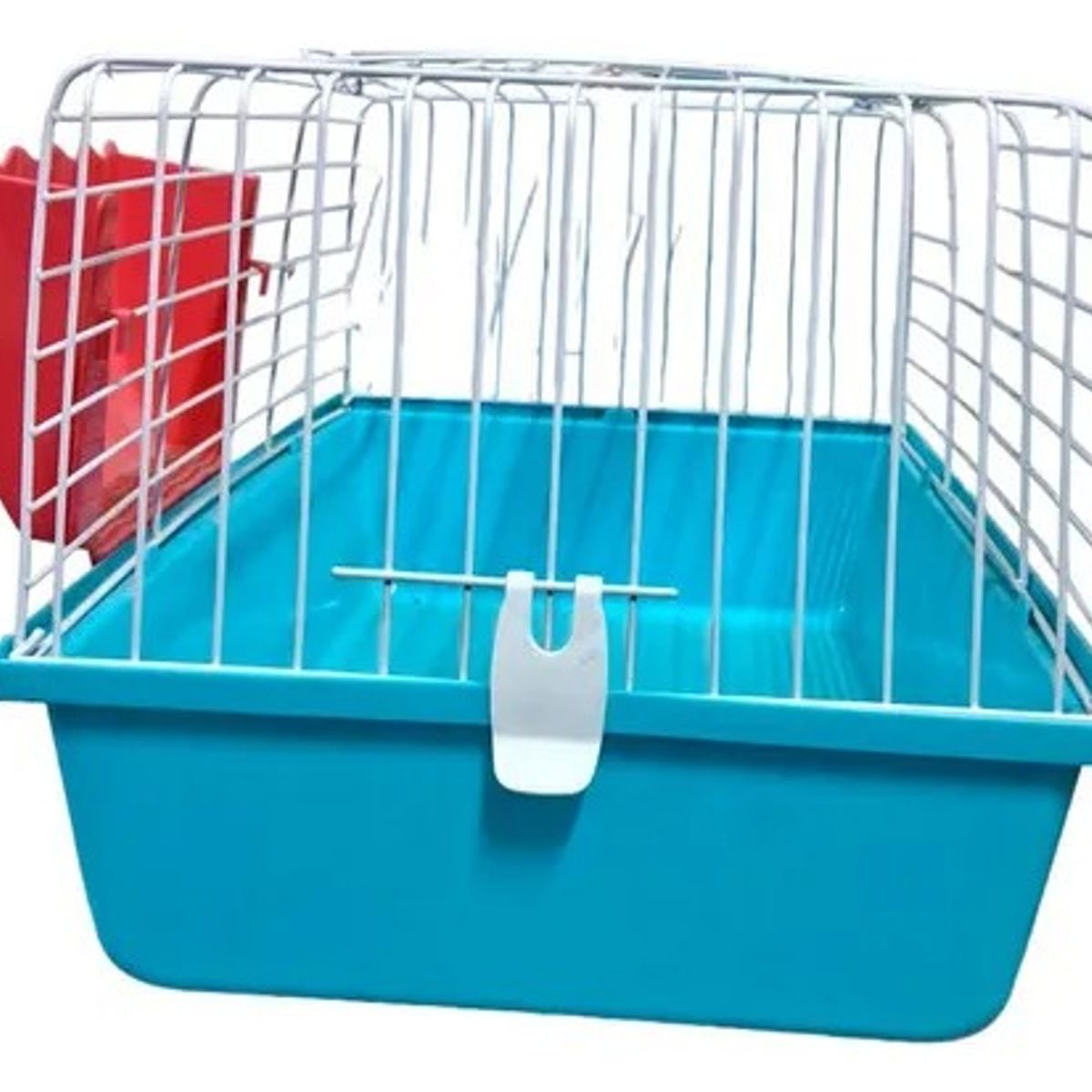 GENERICO - Jaula Huron Raton Cuy Erizo Conejo 60x30x36 Premium Celeste Viajera