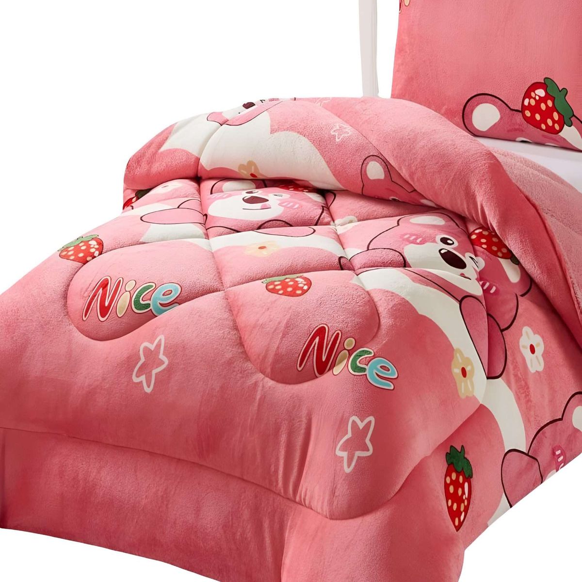 GENERICO - PLUMON PLUSH CON CHIPORRO 1.5P 180X200CM