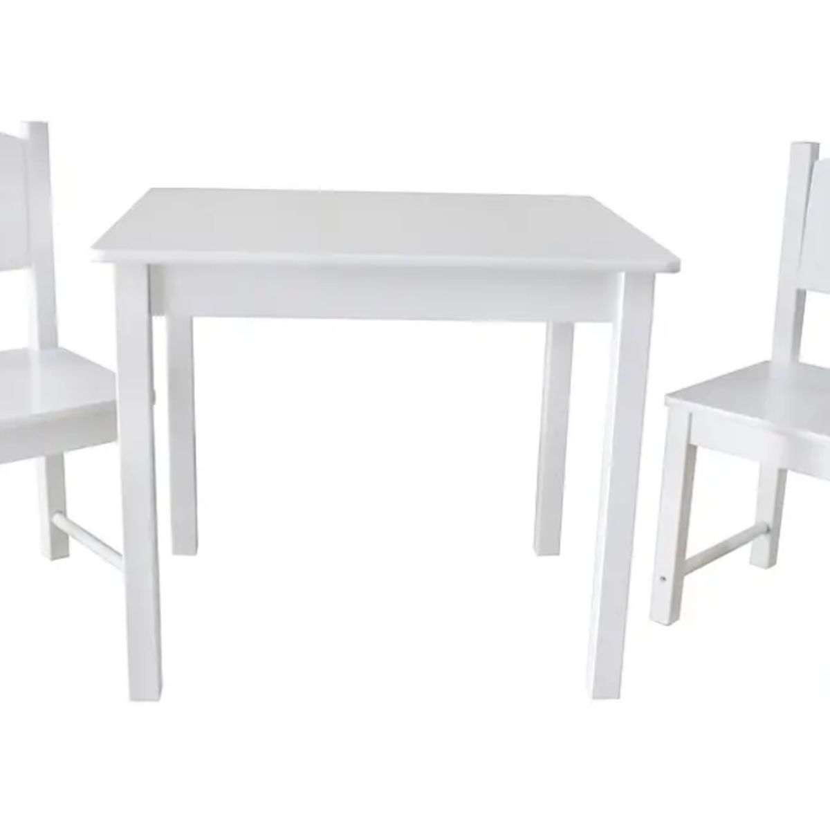 KIDSCOOL - Mesa Infantil Kidscool + 2 Sillas Blanco
