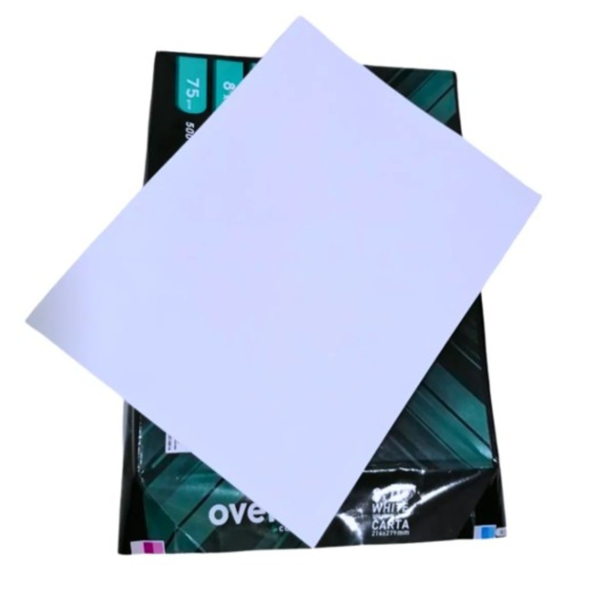 GENERICO - Pack 5 Resmas Carta 500 Hojas 75g Ovella