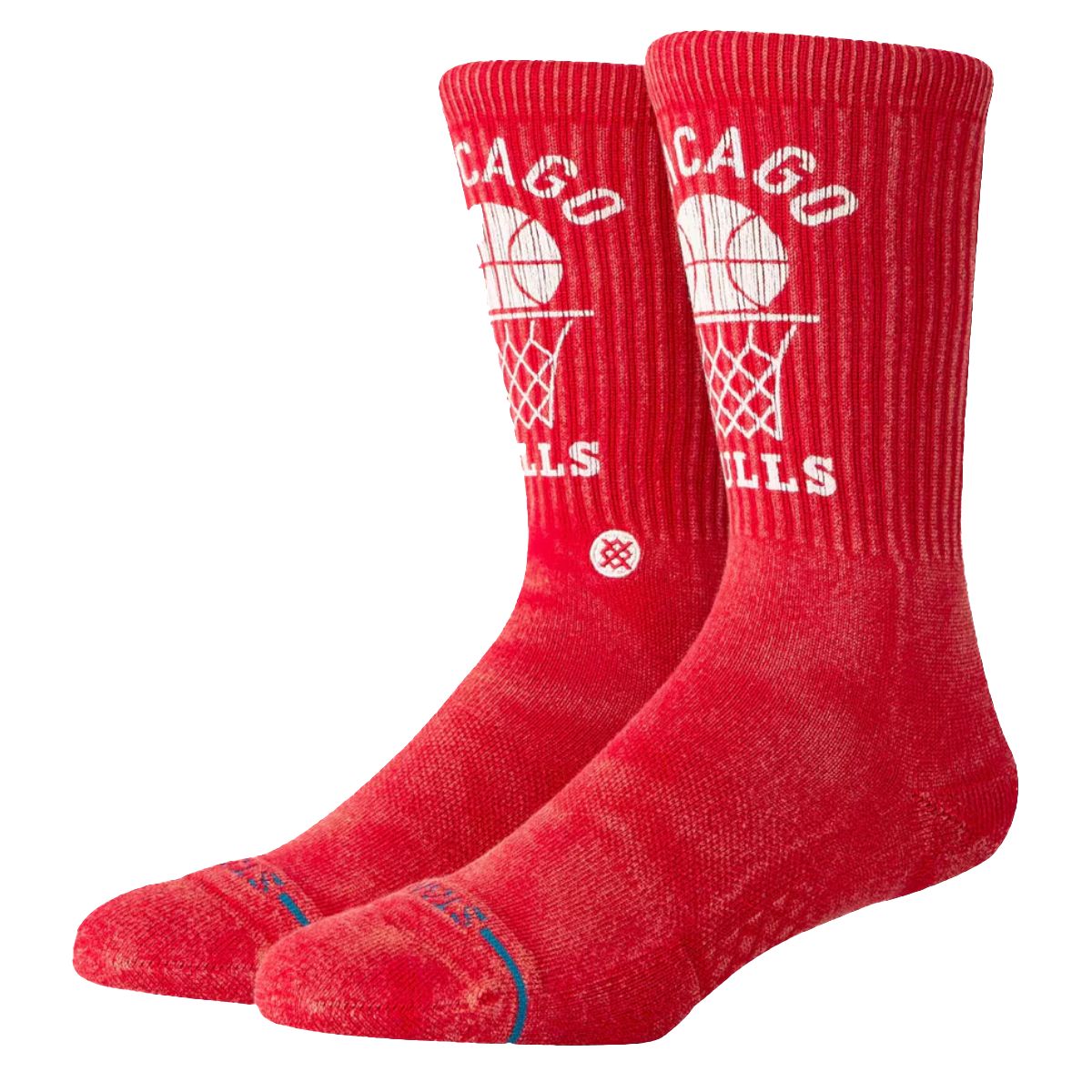 STANCE - Stance Sock Men Vintage Chicago Bulls Red