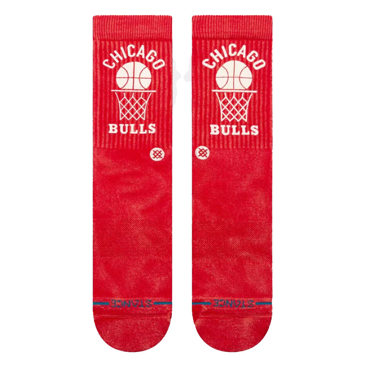 STANCE - Stance Sock Men Vintage Chicago Bulls Red