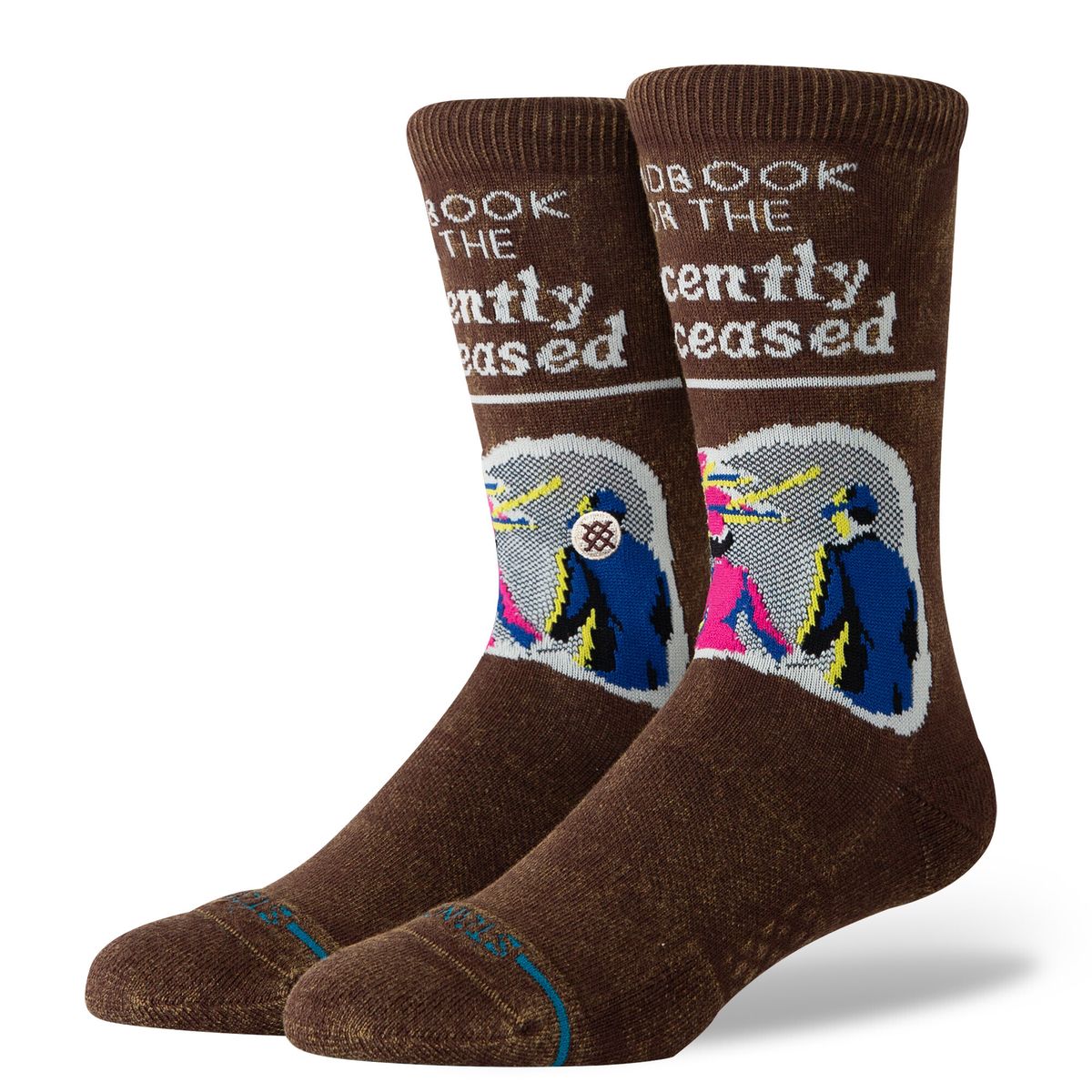 STANCE - Stance Sock Recently Deceased crew brown