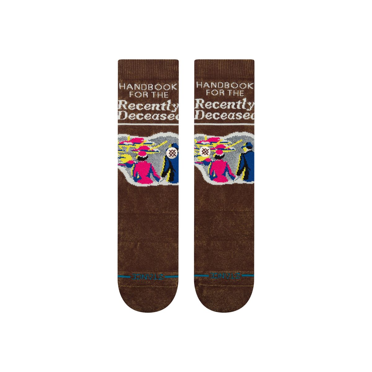 STANCE - Stance Sock Recently Deceased crew brown