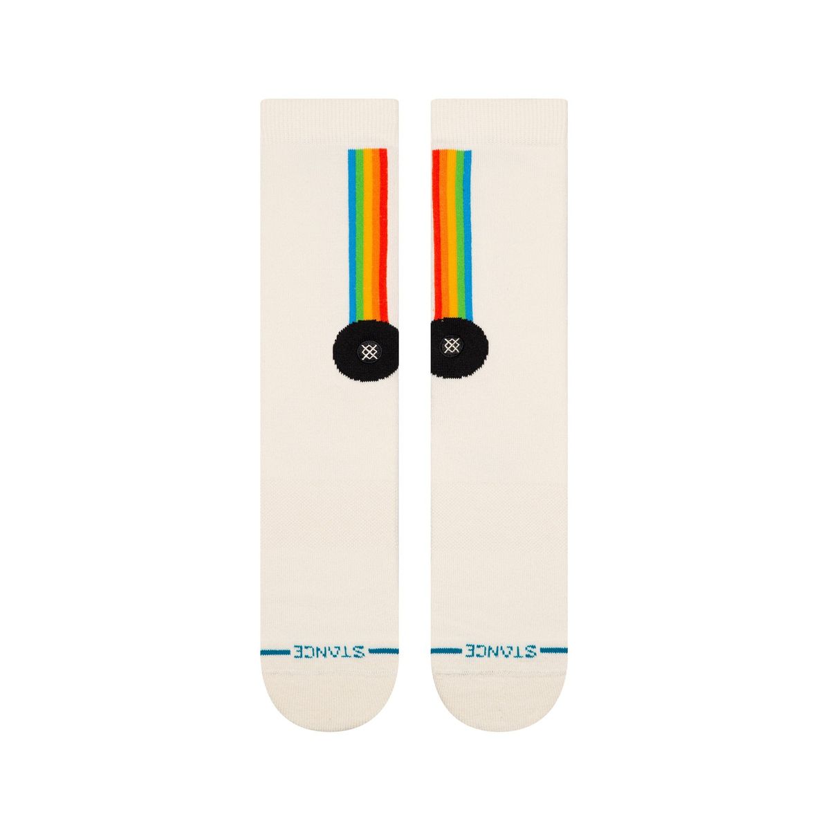 STANCE - Stance Sock Polaroid Aperture White