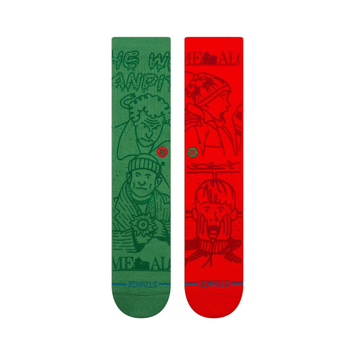 STANCE - Stance Sock Home Alone Green Red