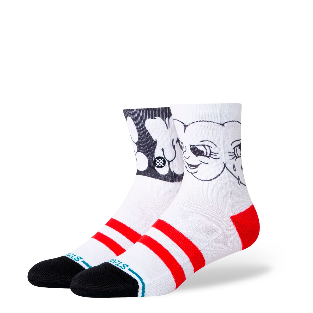 STANCE - Stance Sock Men Spare Me Quarter White