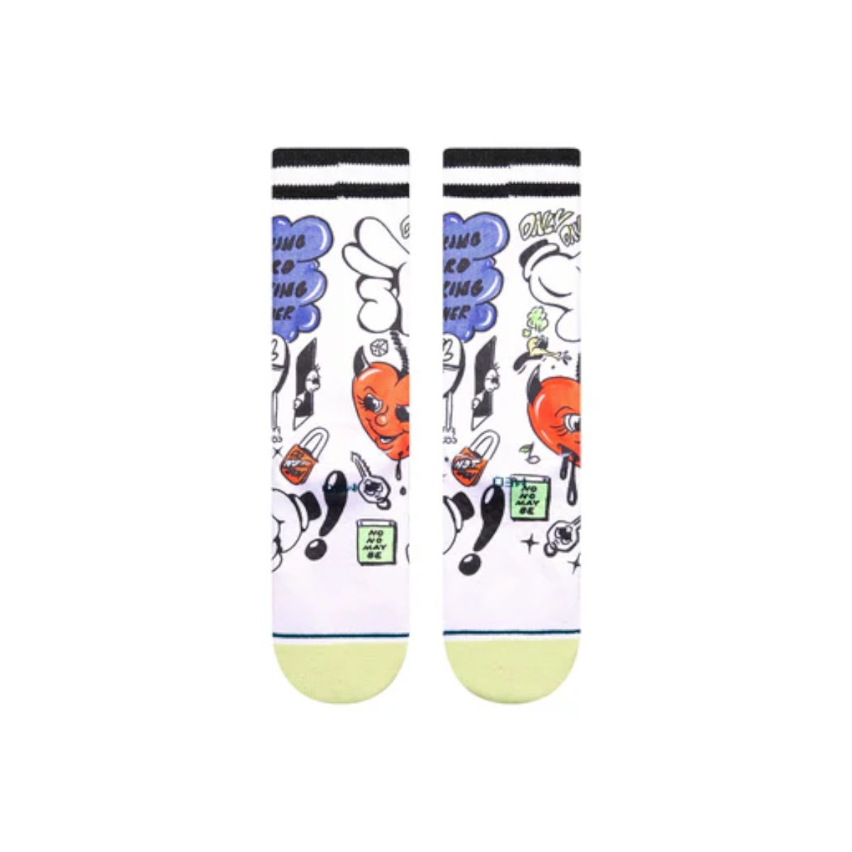 STANCE - Stance Sock Daily Danger Crew White