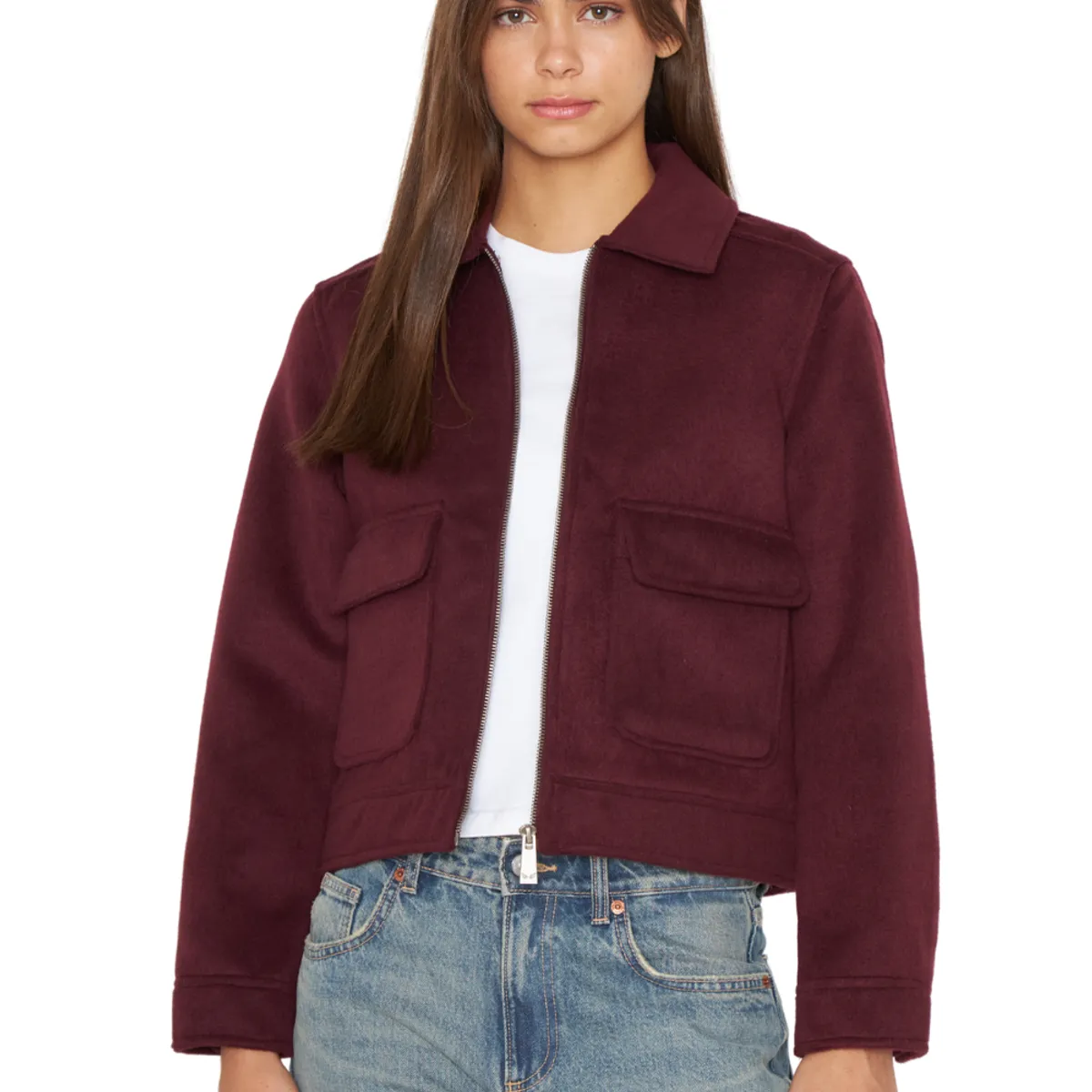 JACINTA TIENDA - Chaqueta Jude burdeo Jacinta Tienda