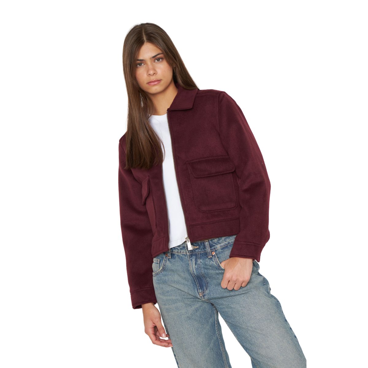 JACINTA TIENDA - Chaqueta Jude burdeo Jacinta Tienda