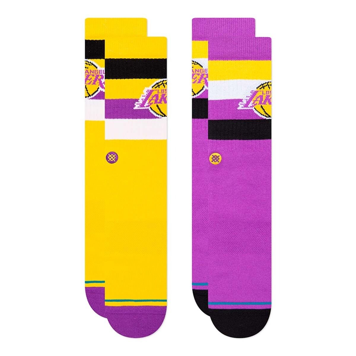 STANCE - Stance Sock 2 Pack Lakers Purple