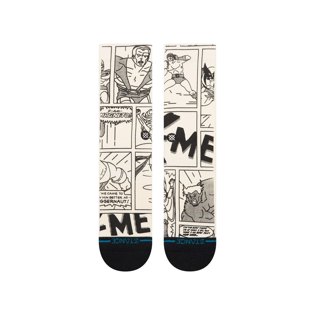 STANCE - Stance Sock Men Good vs  Bad Crew Black White