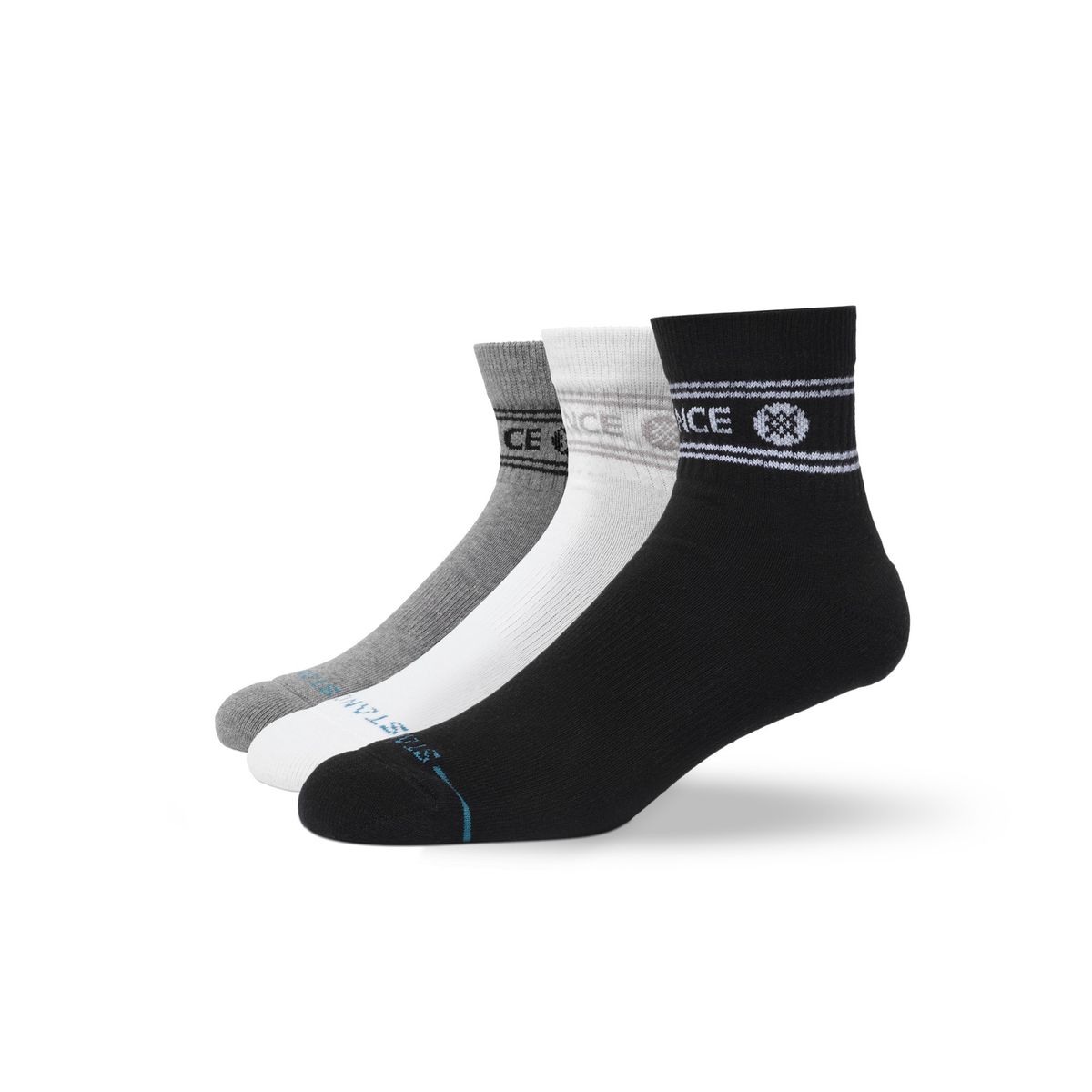 STANCE - Stance Sock 3 Pack Quarter Vital Multi