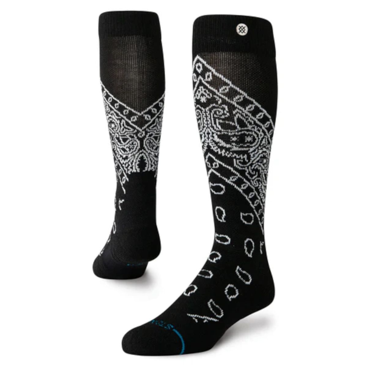 STANCE - Stance Sock Snowboard Barrio Mid Wool Black