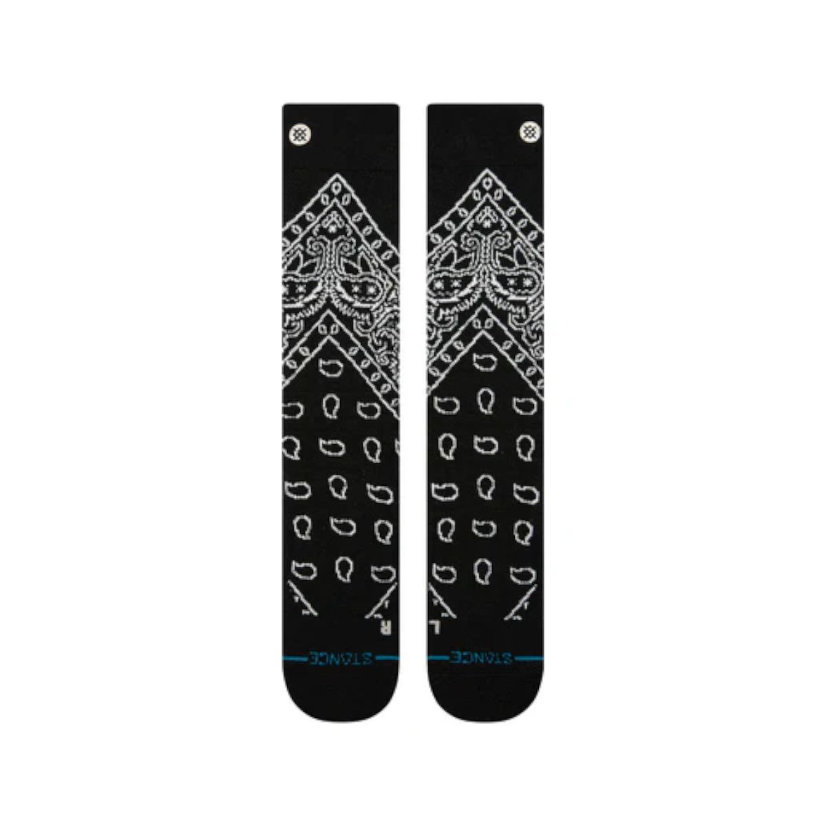 STANCE - Stance Sock Snowboard Barrio Mid Wool Black